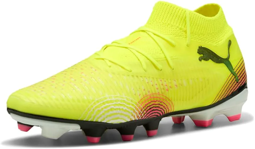 Футбольные бутсы Puma Men's Future 8 Pro для твердого и искусственного покрытия, желтый — фото 2