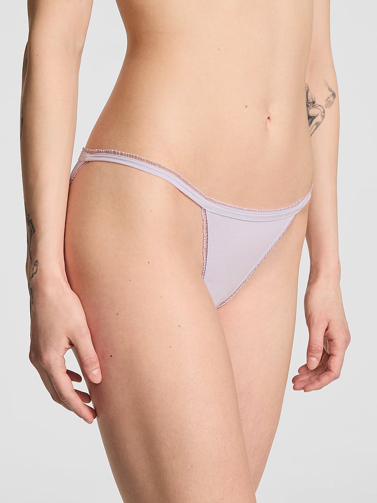 

Хлопковые трусики-бикини с заплатками в виде ромашек Pink, daisy mesh purple whisper mesh daisy graphic