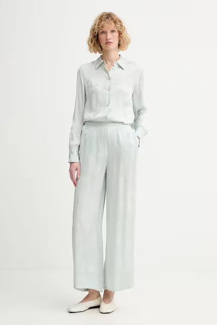 Блузка Calvin Klein, зеленый — фото 2