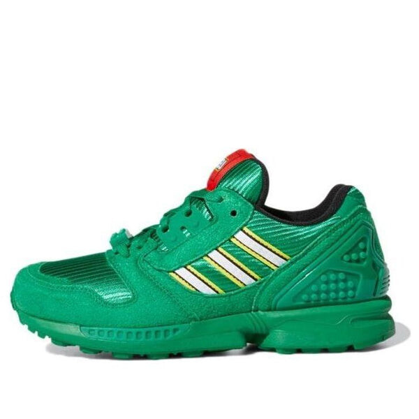 

Кроссовки x lego zx 8000 j Adidas, зеленый