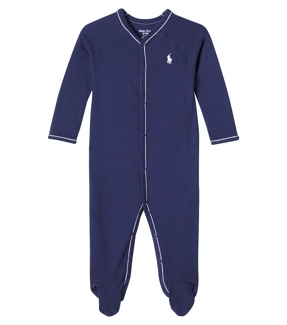 

Детский хлопковый комбинезон Polo Ralph Lauren Kids, Refined Navy