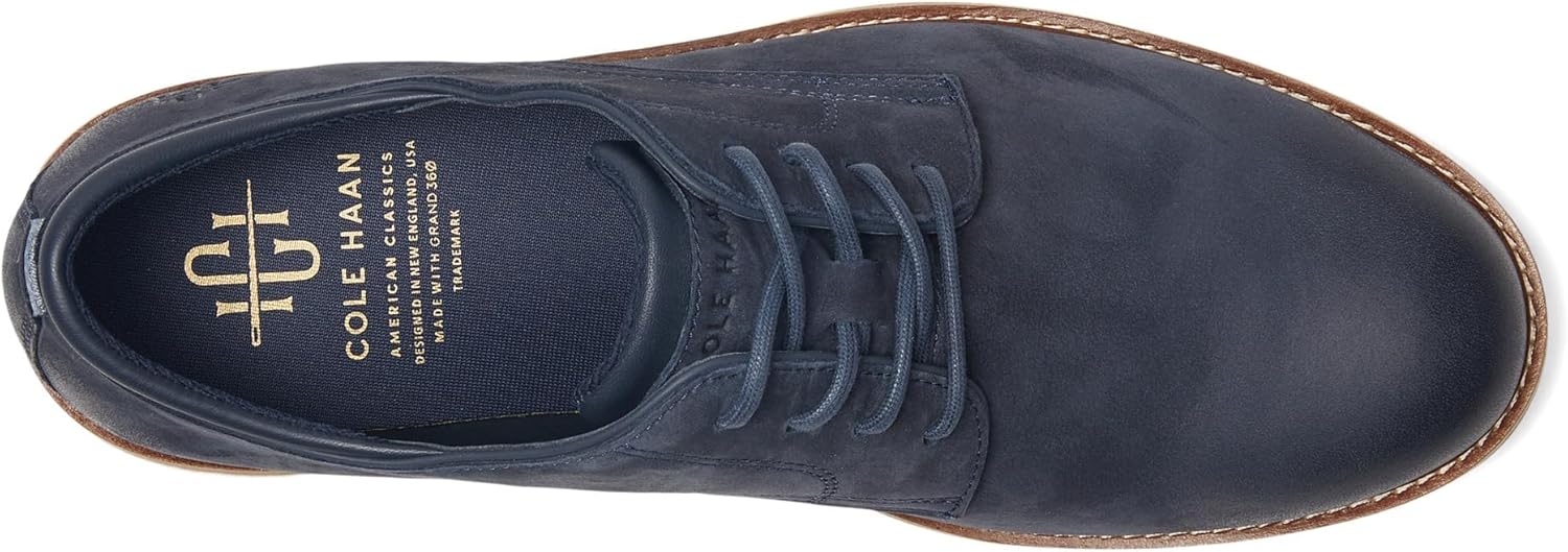 Мужские туфли Cole Haan American Classics Montrose с гладким носком, темно-синий — фото 2