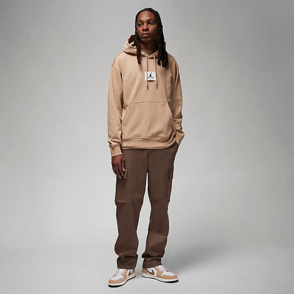 Толстовка Air Jordan Essential Fleece Hoodie 'Hemp', цвет hemp/htr/(sail) — фото 4