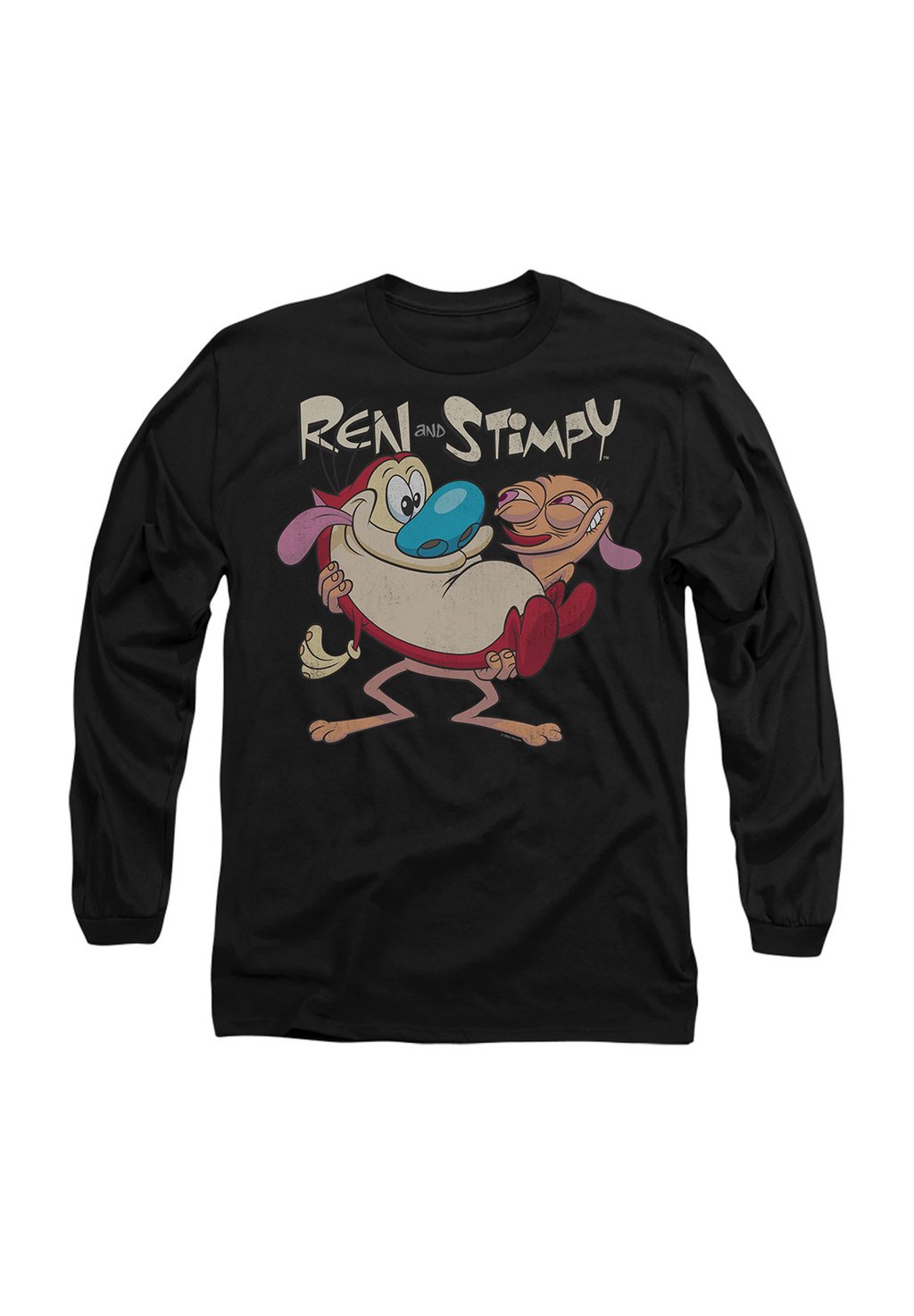 

Топ с длинными рукавами REN AND STIMPY TWO OF A KIND Cotton Soul, черный