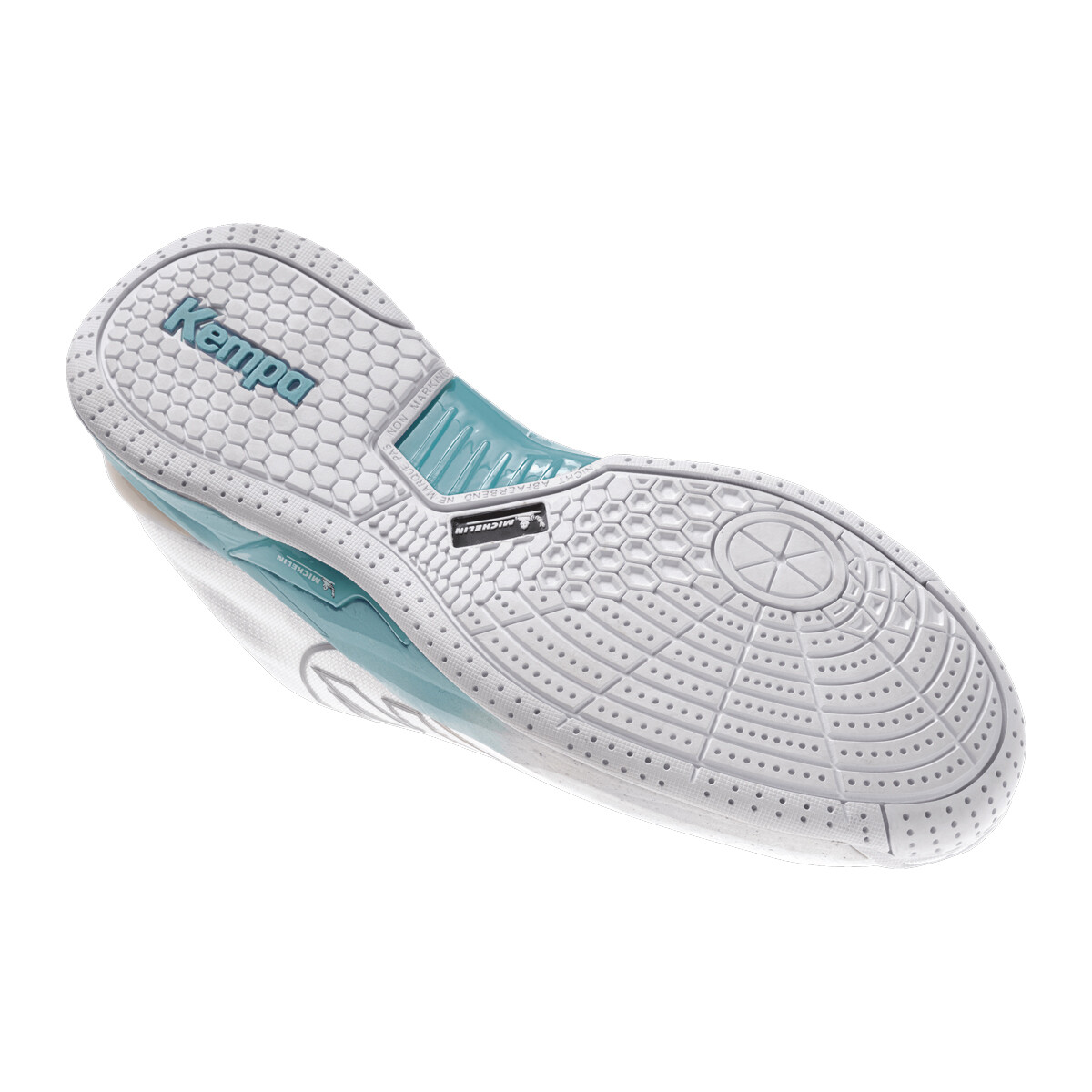 Спортивные кроссовки Kempa Hallen Sport Schuhe ATTACK PRO 2.0 WOMEN, цвет weiß/aqua — фото 3