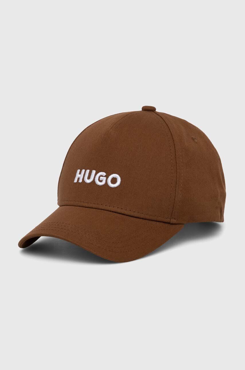 

Бейсболка HUGO из хлопка, коричневый