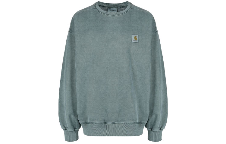 

Свитшот с нашивкой логотипом на груди Carhartt WIP, зеленый