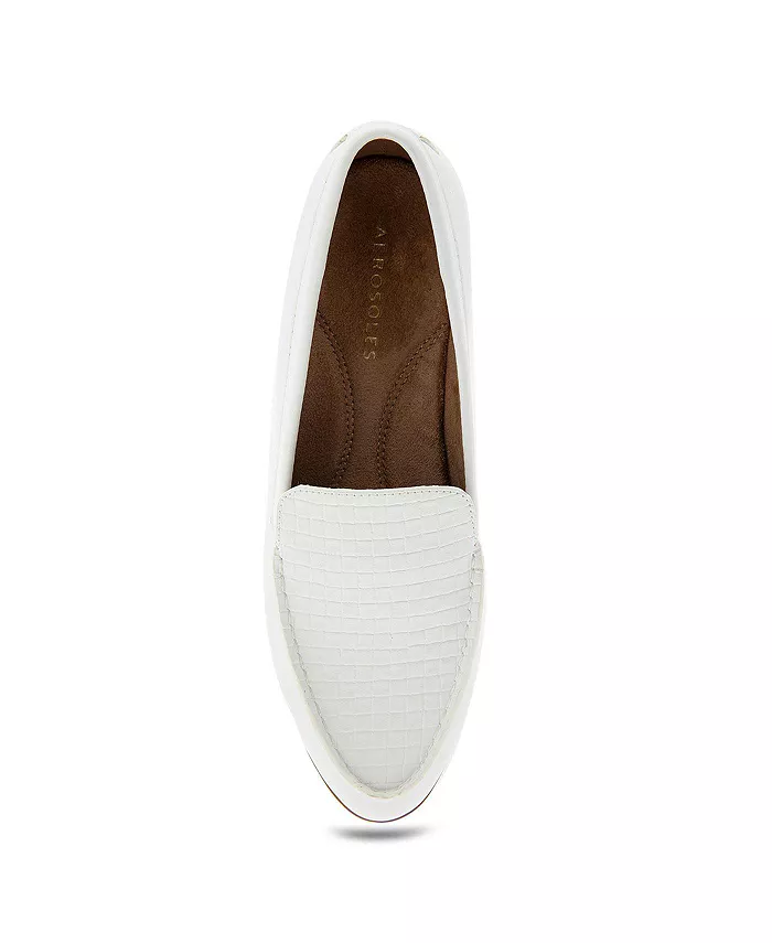 Женские лоферы Edna с классическим кроем Aerosoles, белый — фото 4