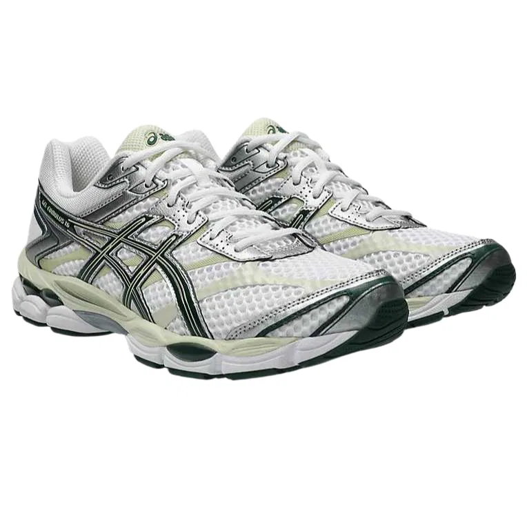 Кроссовки для тренировок ASICS Gel Cumulus 16 White/Forest Night — фото 4