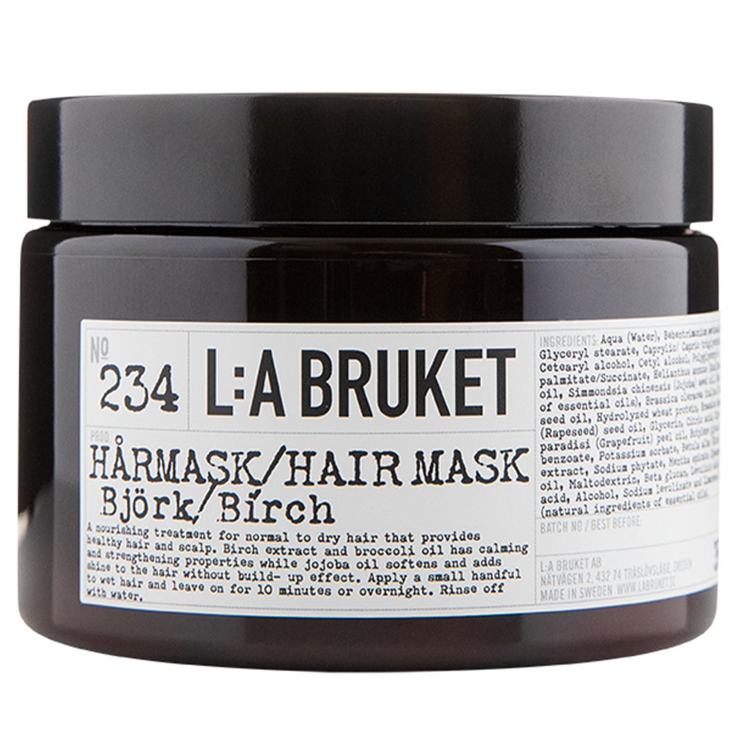 

Маска для волос no. 234 hairmask birch La Bruket, вес 350 гр.