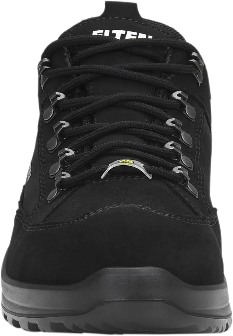 Рабочие ботинки ELTEN Ronan XXF Black Low ESD O2, женские и мужские, кожаные, легкие, классического дизайна, черный — фото 4