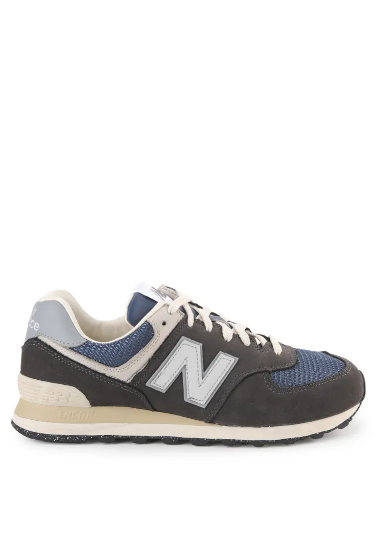 Кроссовки мужские спортивные, модель 574, New Balance, черный