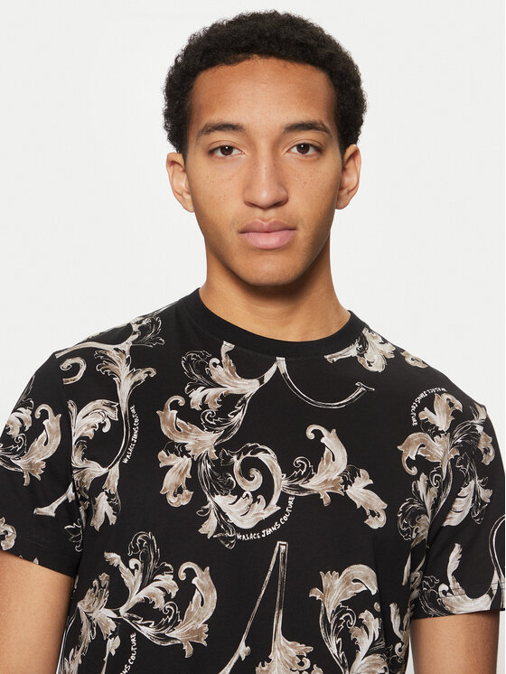 

Облегающая футболка 78GAH6S0 Versace Jeans Couture, черный