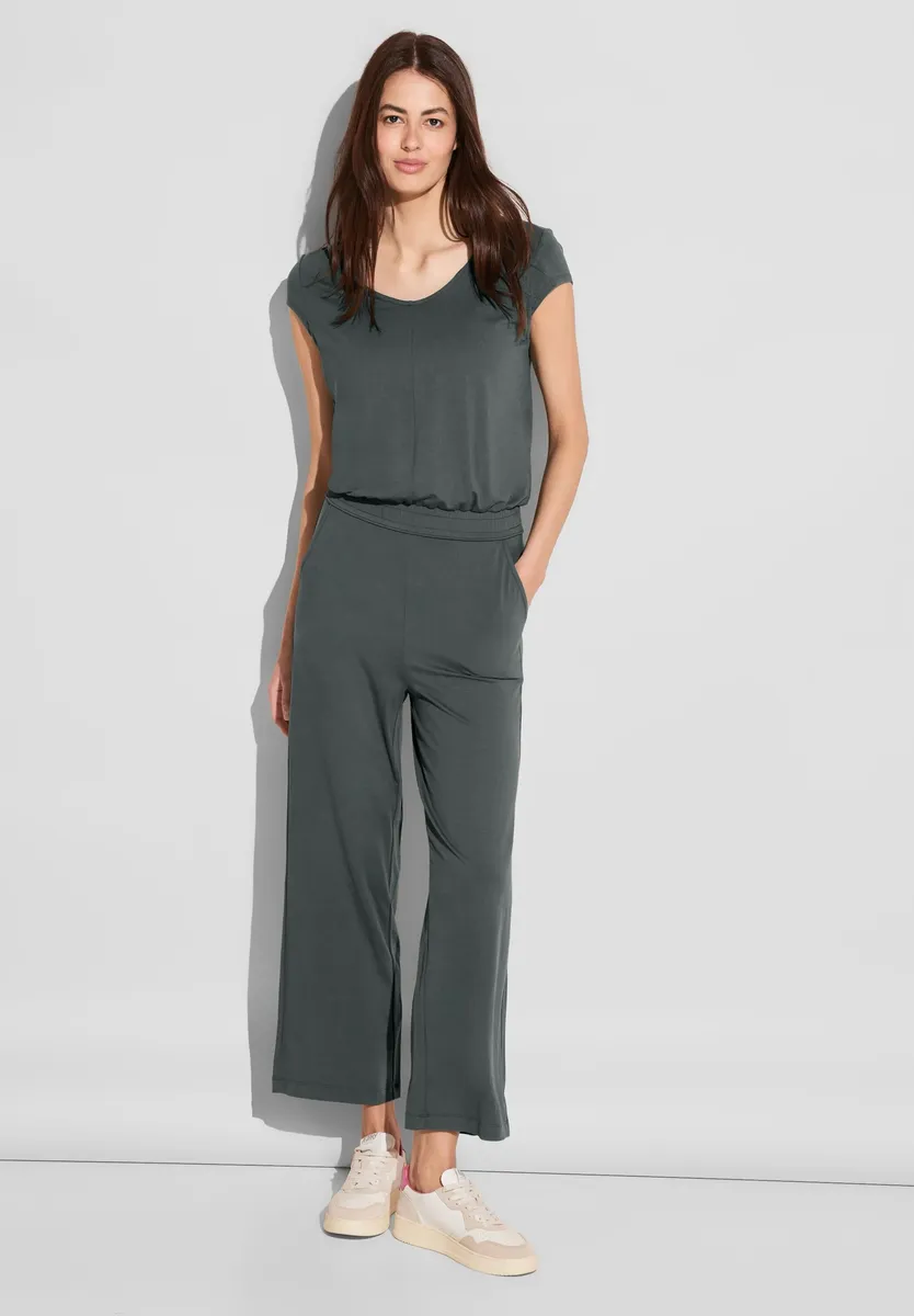 

Комбинезон STREET ONE однотонный, цвет Marshy Green