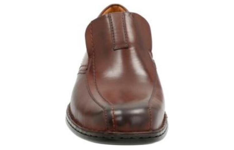Мужские повседневные мужские низкие коричневые Clarks — фото 4
