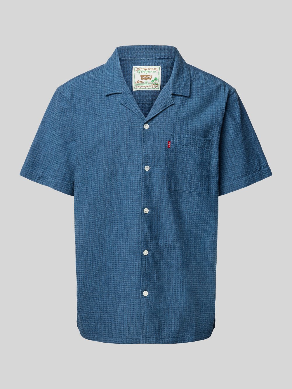 

Рубашка свободного кроя с нагрудным карманом, модель «THE SUNSET CAMP» Levi's, синий
