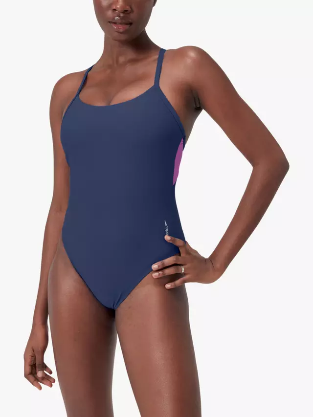 

Купальник Speedo Thinstrap Racerback, цвет cerulean blue