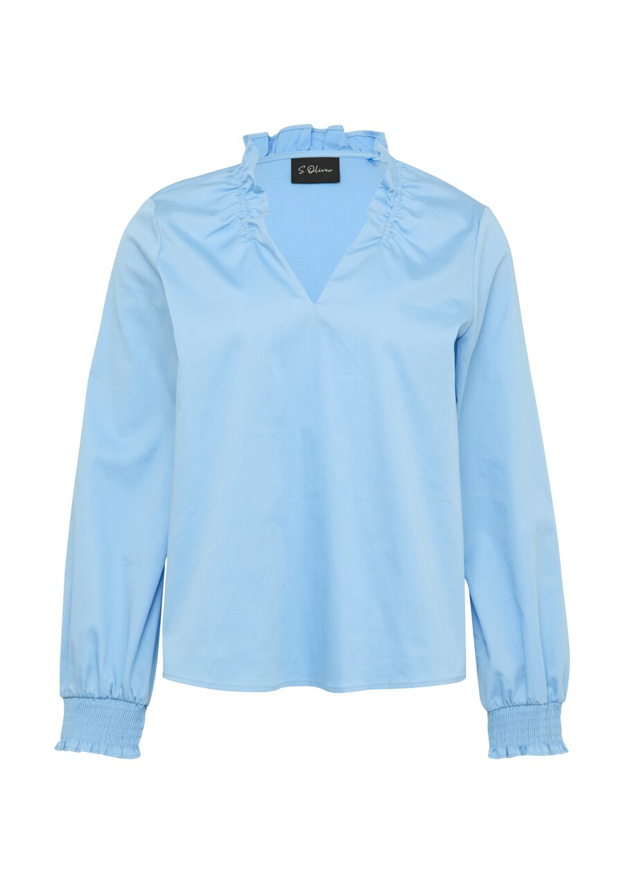 

Блуза s.Oliver BLACK LABEL, светло-голубой