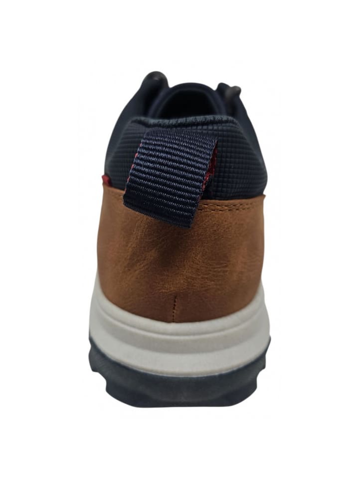 Bugatti shoes Спортивные кроссовки на шнуровке Columb синего цвета — фото 3