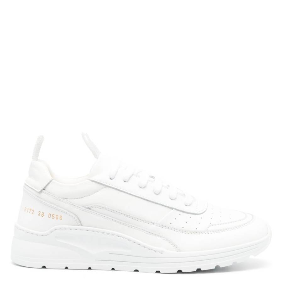 Кожаные кроссовки Track 90 Common Projects, белый