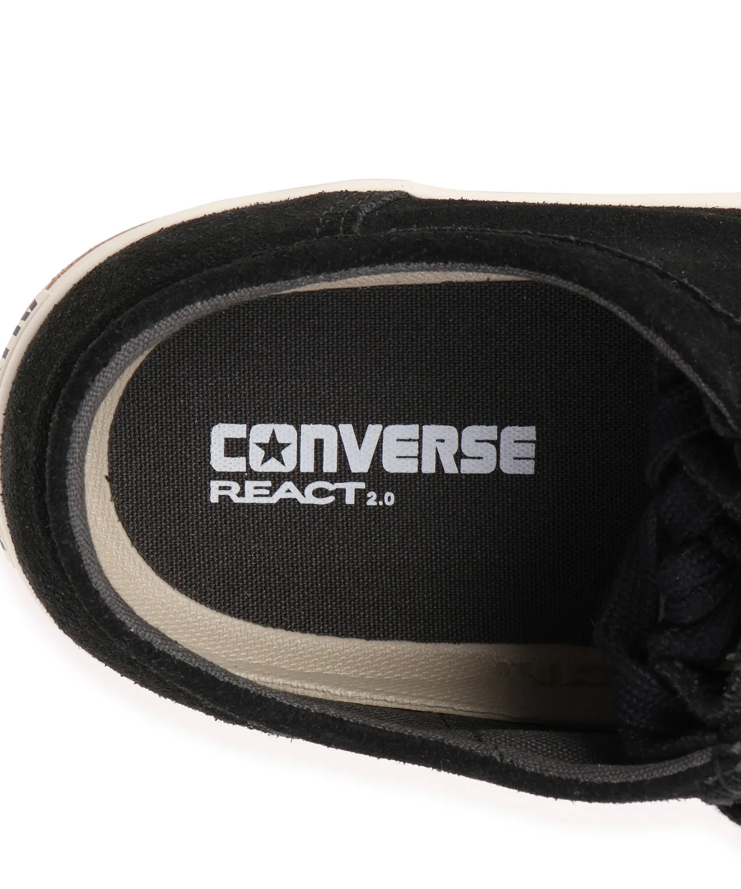 Мужские мокасины из переработанных материалов BOARDERSTAR MOCCASIN OX CONVERSE чёрные — фото 2