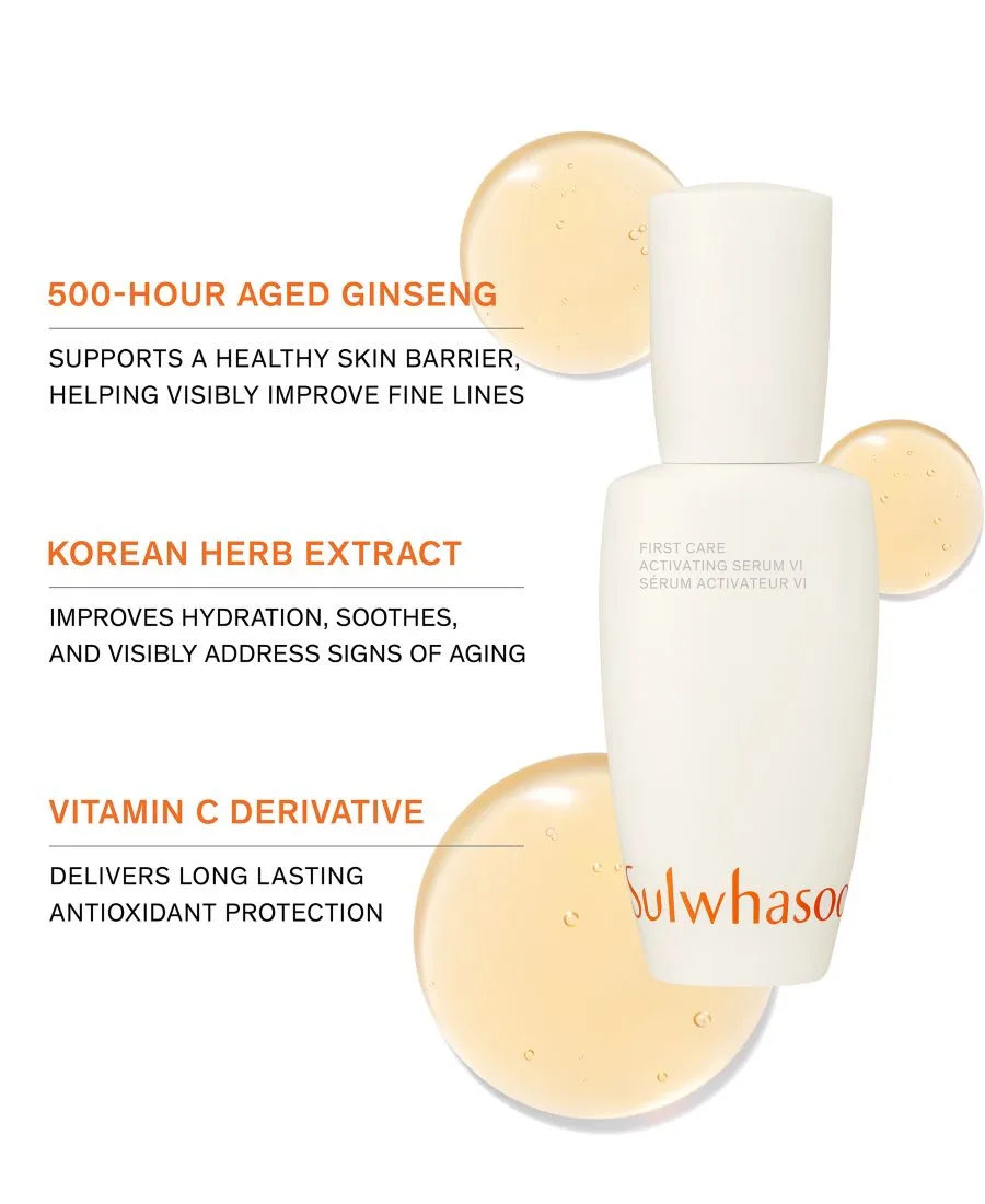 Sulwhasoo Сыворотка для активации организма First Care Activating Serum VI, 57 г — фото 3