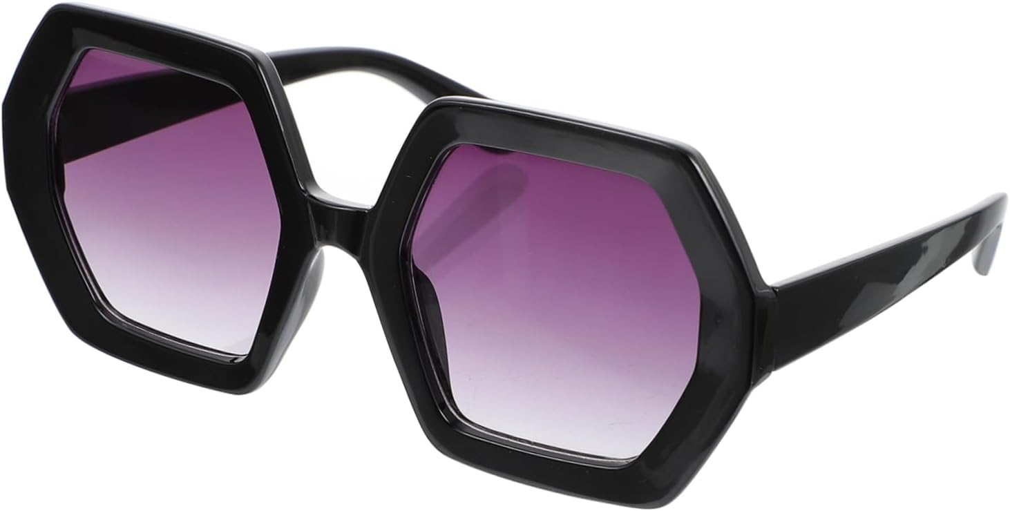 

VALICLUD 1 пара стильных многоугольных солнцезащитных очков для женщин с защитой от УФ-излучения, идеально подходящих для пляжа, активного отдыха на природе, отпуска и особых случаев