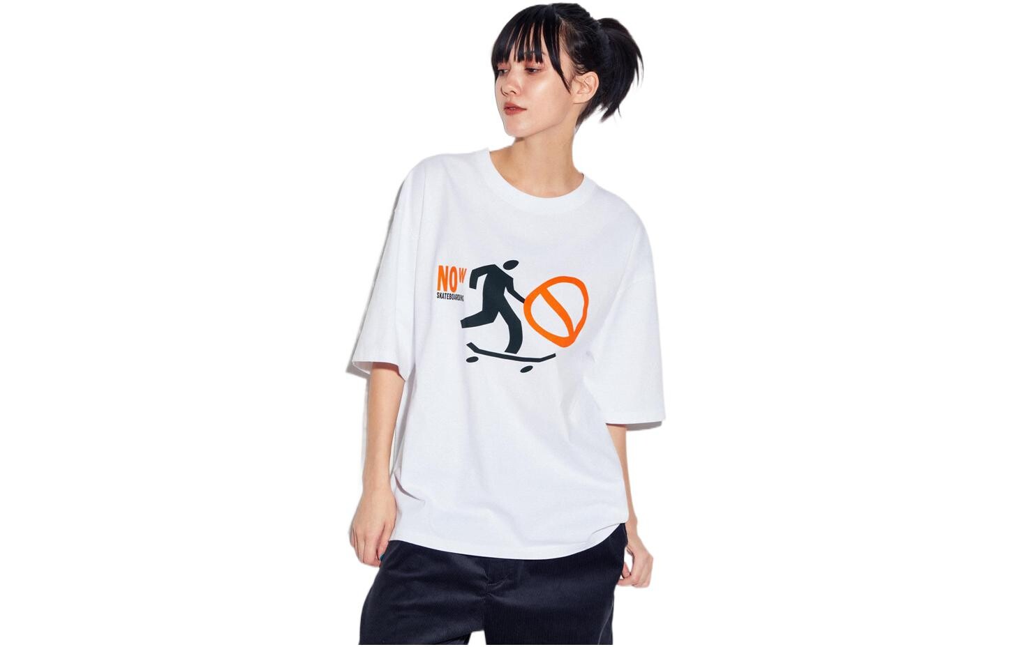 

Футболка женская белая Uniqlo