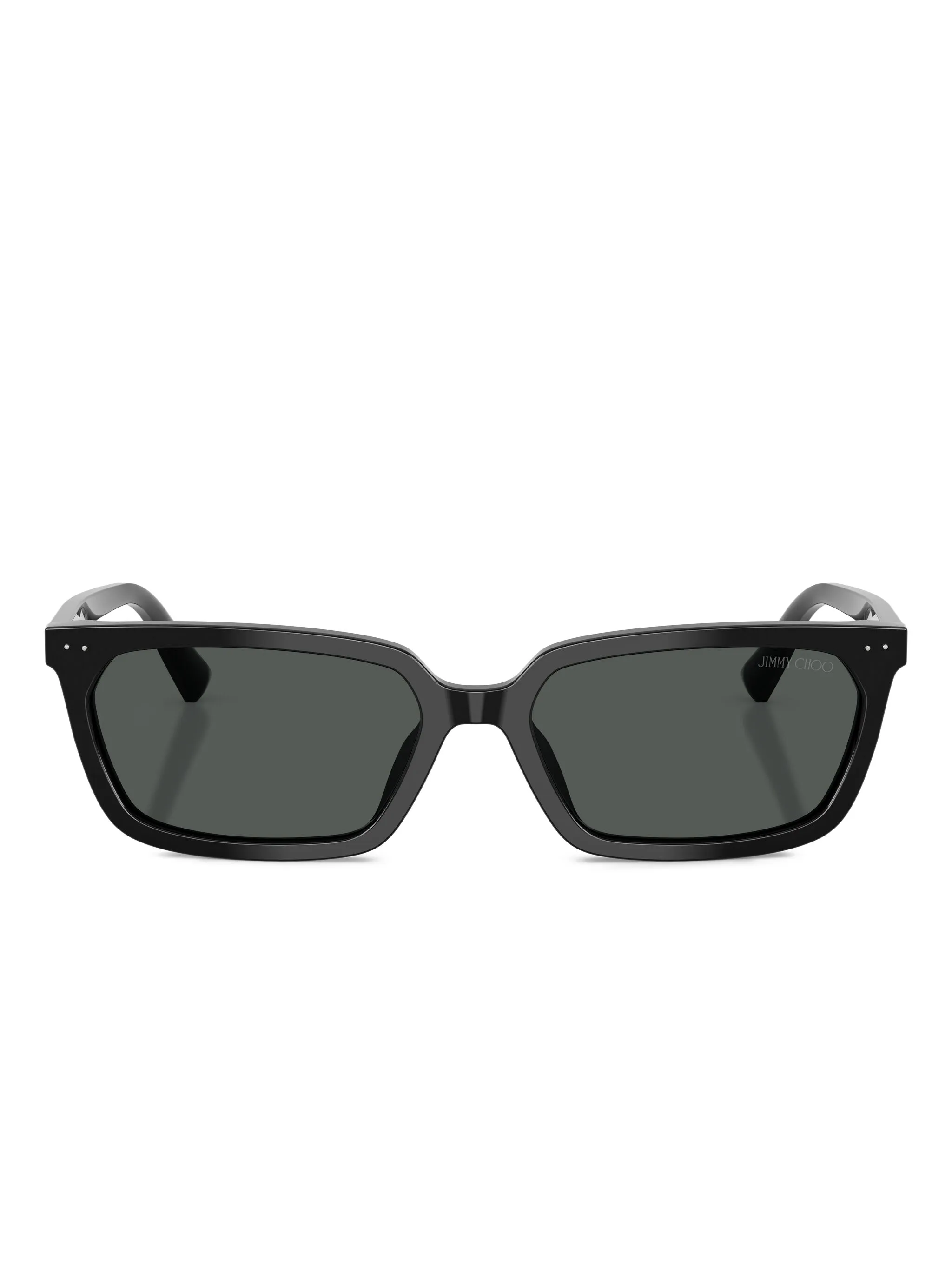 

Солнцезащитные очки в квадратной оправе Jimmy Choo Eyewear, черный
