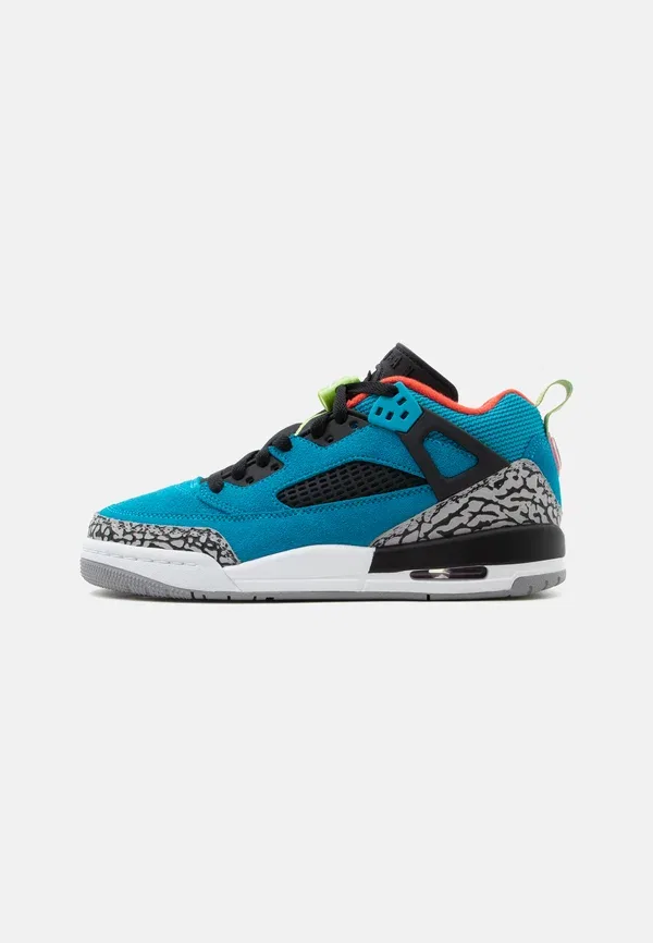 Кроссовки Spizike Jordan, neo turquoise/vivid green/light crimson/cosmic fuchsia/sky teal, бирюзово-зеленый с розово-фуксиевым и небесно-бирюзовым