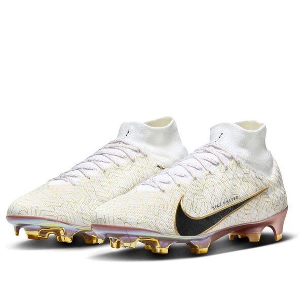 Кроссовки mercurial superfly 9 elite fg 'united golden pack' Nike, белый — фото 3