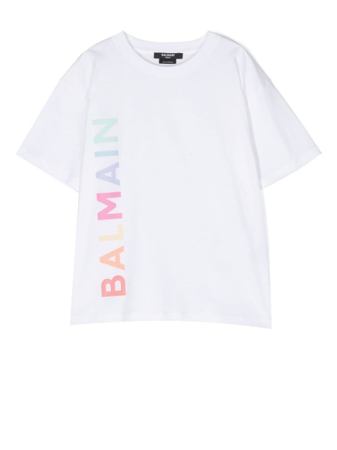 

Balmain Kids футболка с логотипом, белый