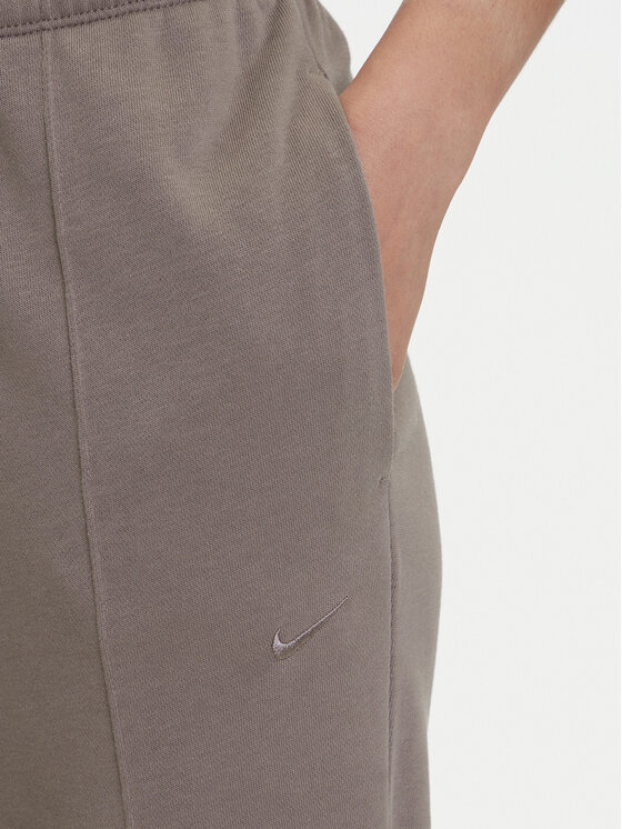Спортивные брюки обычного кроя Chill Terry FN2434 Nike, коричневый — фото 4