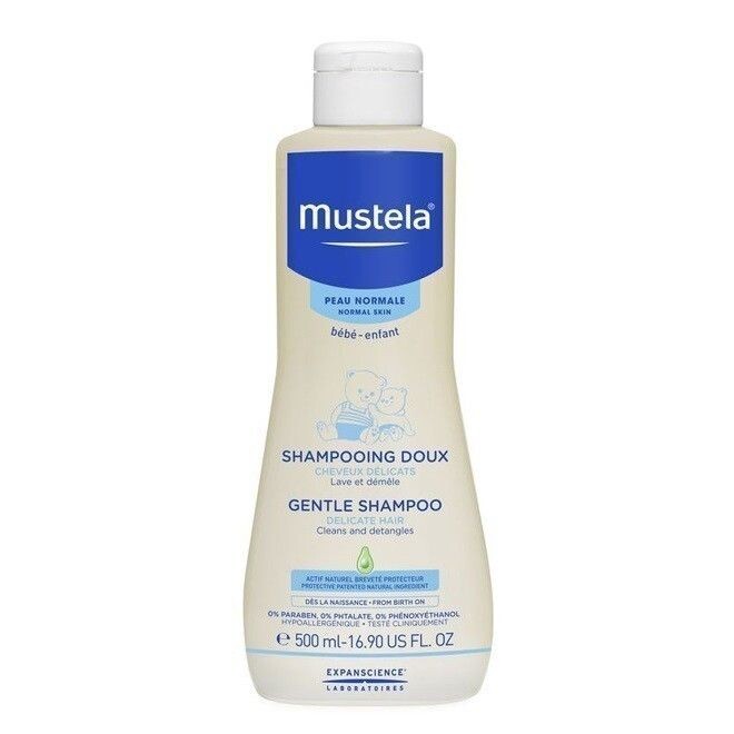 

Mustela Bebe детский шампунь для волос, 500 ml