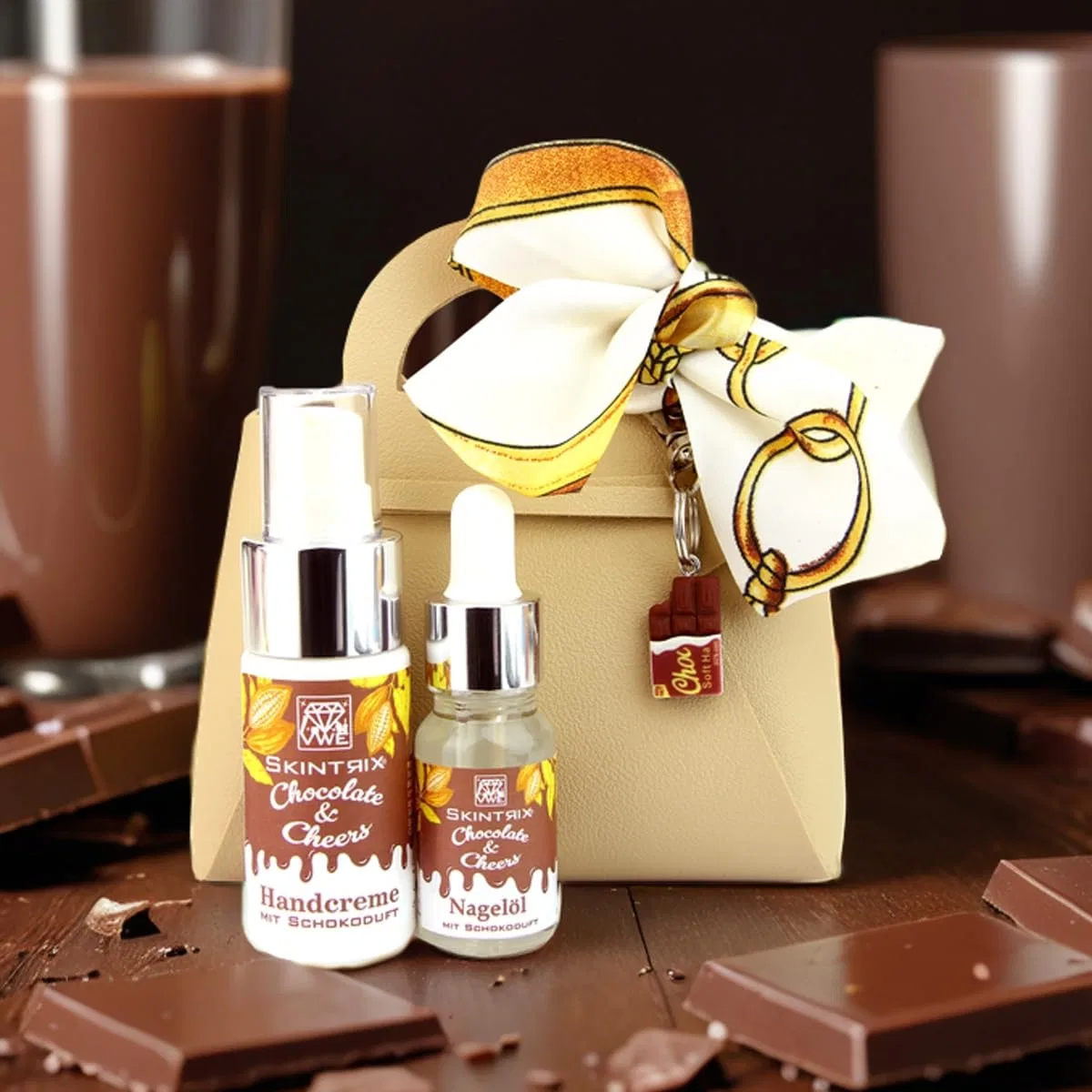 Подарочный набор SKINTRIX Chocolate & Cheers Von Wellean Eigenart
