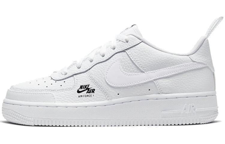 Кроссовки Nike Air Force 1 Low White Grey Fog GS