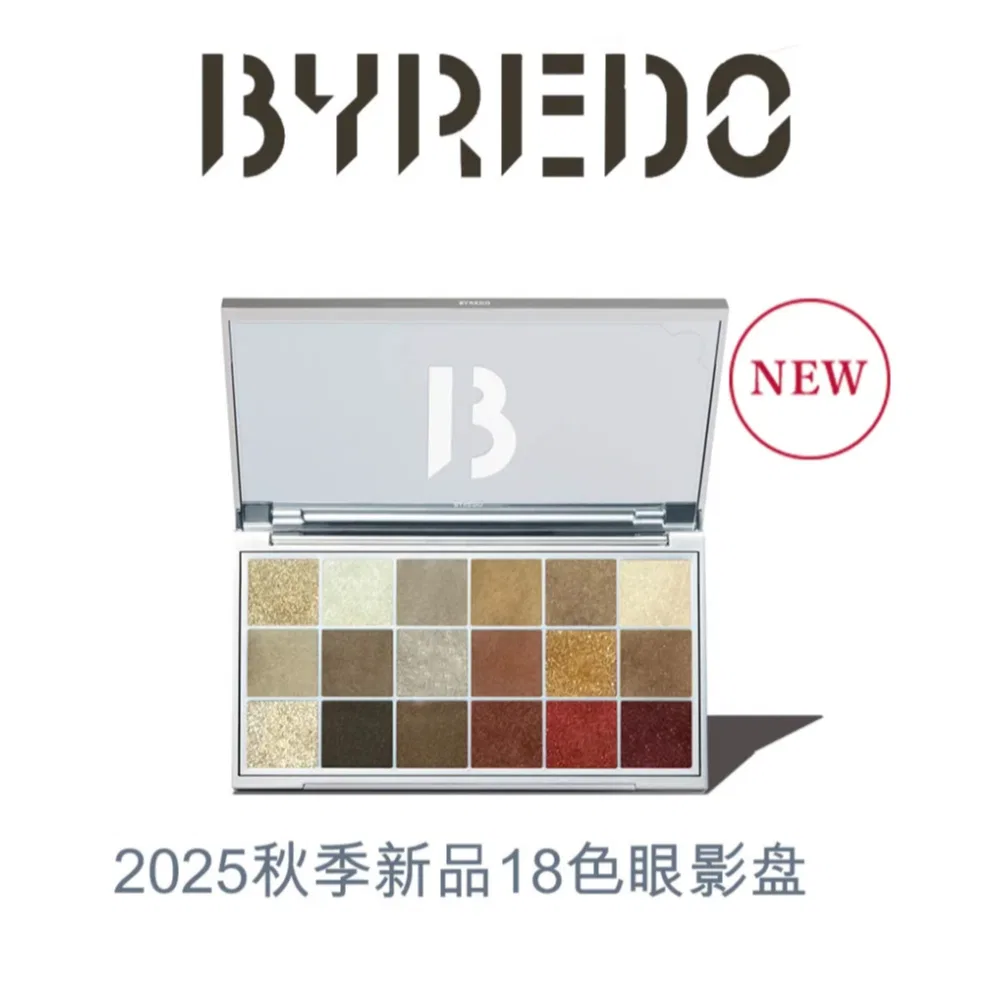 Палетка теней для век 18 цветов шиммер Byredo 25 Fall Limited Edition — фото 2