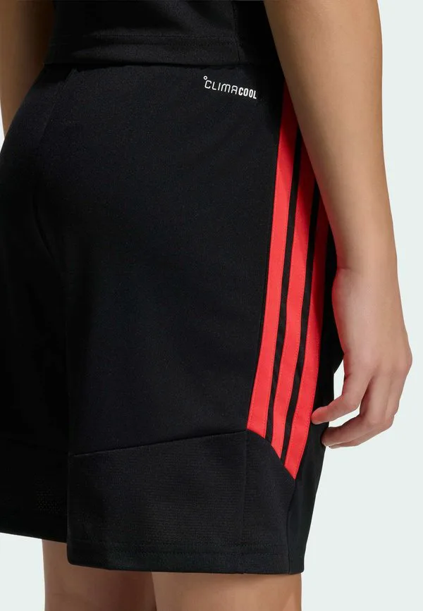 Спортивные шорты унисекс tiro league Adidas Performance, Black Semi Lucid Red — фото 4