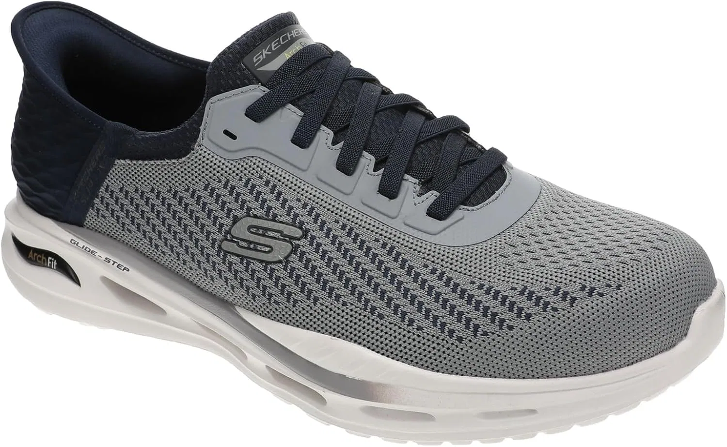 Кроссовки Skechers Herren Arch Fit Orvan-Drex, Grey Navy