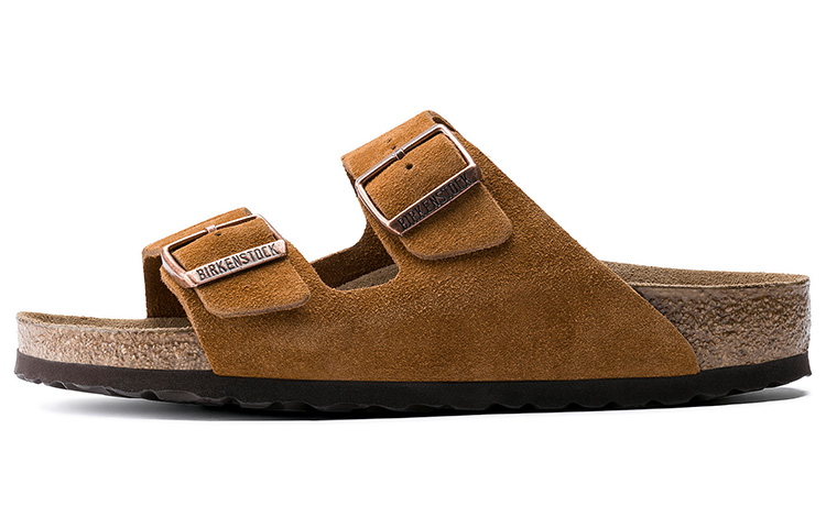 Сандалии Arizona Sfb Calf Suede Birkenstock, Brown