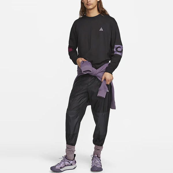 Футболка Nike ACG L/S Tee 'Black', черный — фото 3