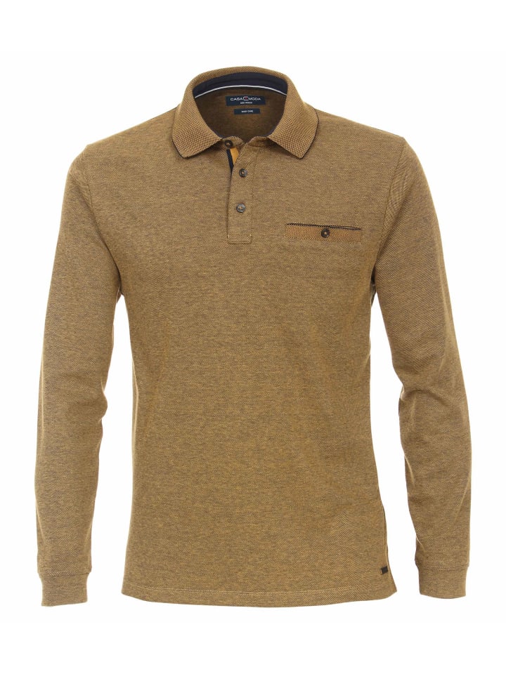 

Поло CASAMODA Polo-Shirt, цвет Senfgelb
