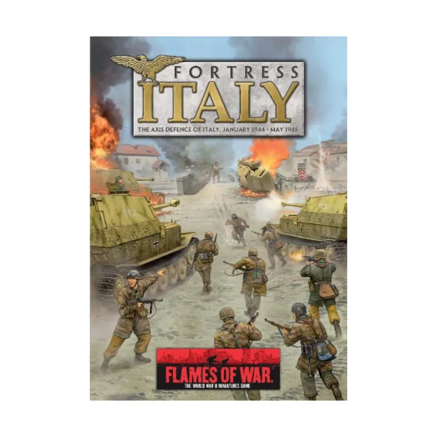 

Крепость Италия - Осевая оборона Италии, январь 1944 г. - май 1945 г., Flames of War - WWII - Core Rules & Assorted