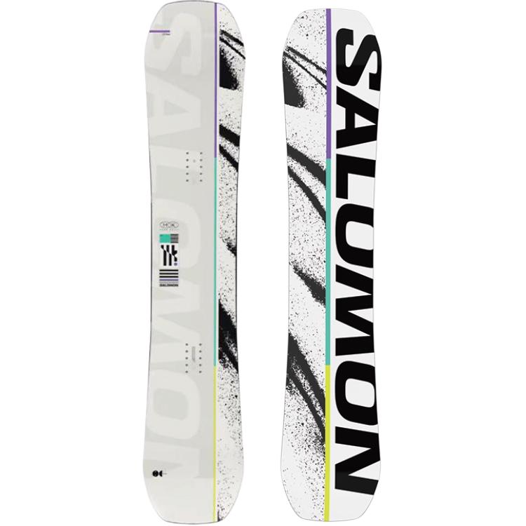 

25/26 Huck Knife CAMBER парковый фристайл унисекс сноуборд SALOMON, snowboard, белый