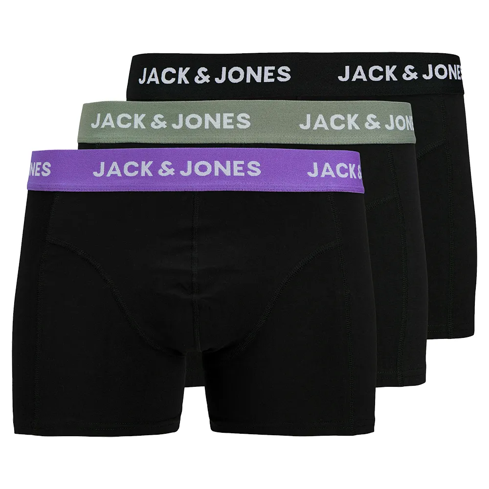 

Трусы-боксеры Jack & Jones Axel Solid 3 units, черный