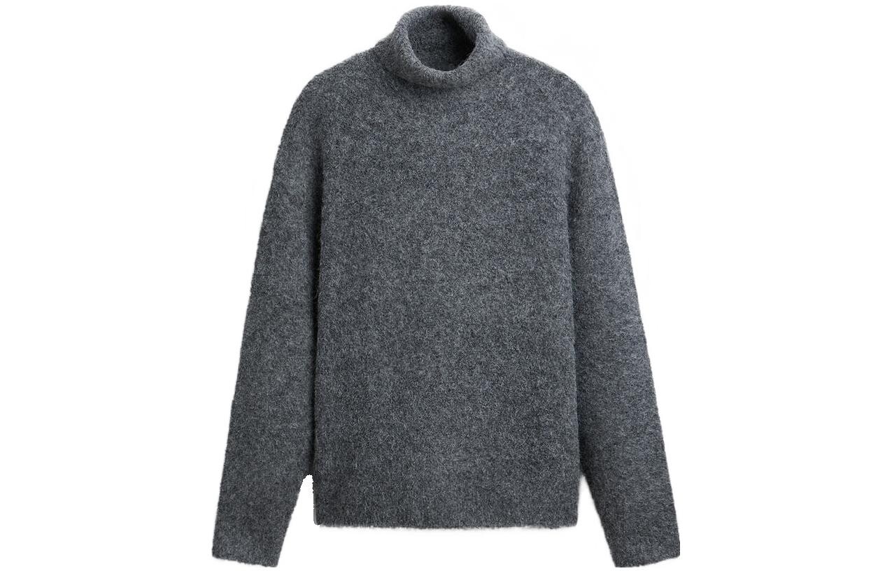 

Свитер мужской маркировки серый Zara, цвет Markings grey