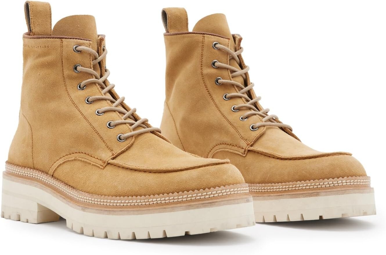 

Ботинки AllSaints Castle Suede Boot, цвет Tan