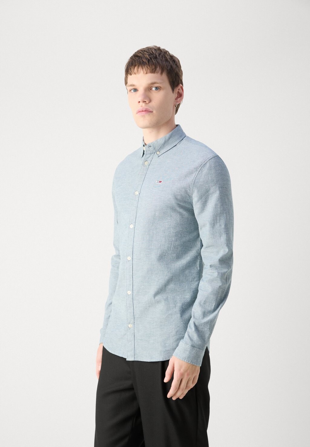 

Рубашка SLIM SHIRT Tommy Hilfiger, цвет Deep Seawater