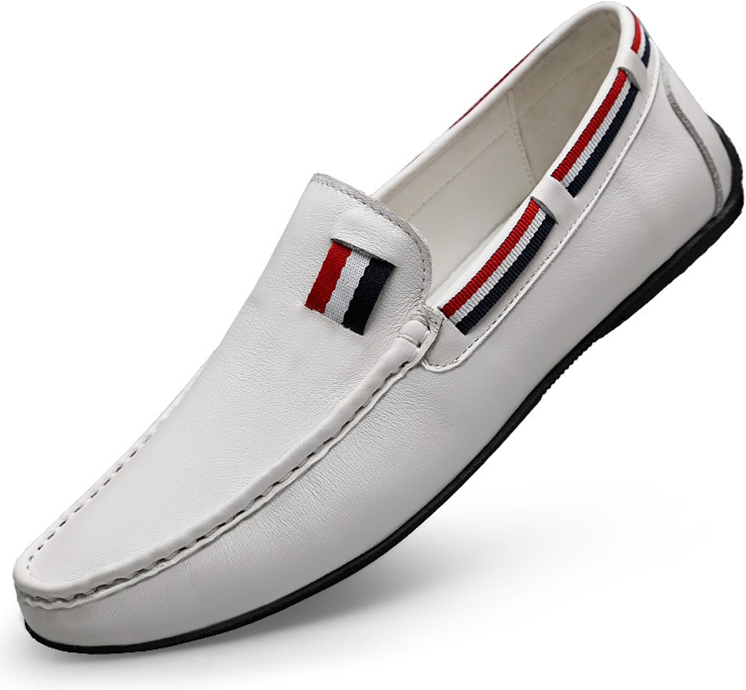 

Мокасины для мужчин, натуральная кожа Dacnakby, белый