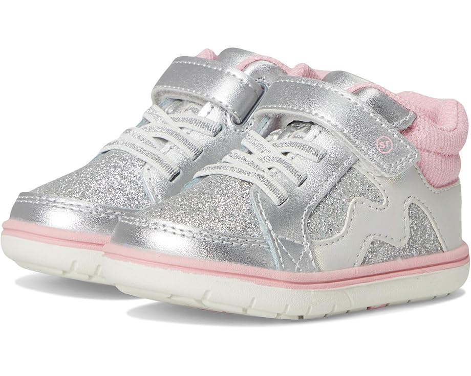 

Stride Rite Srt Ames (Toddler/Little Kid) кроссовки и спортивная обувь, Silver Rainbow